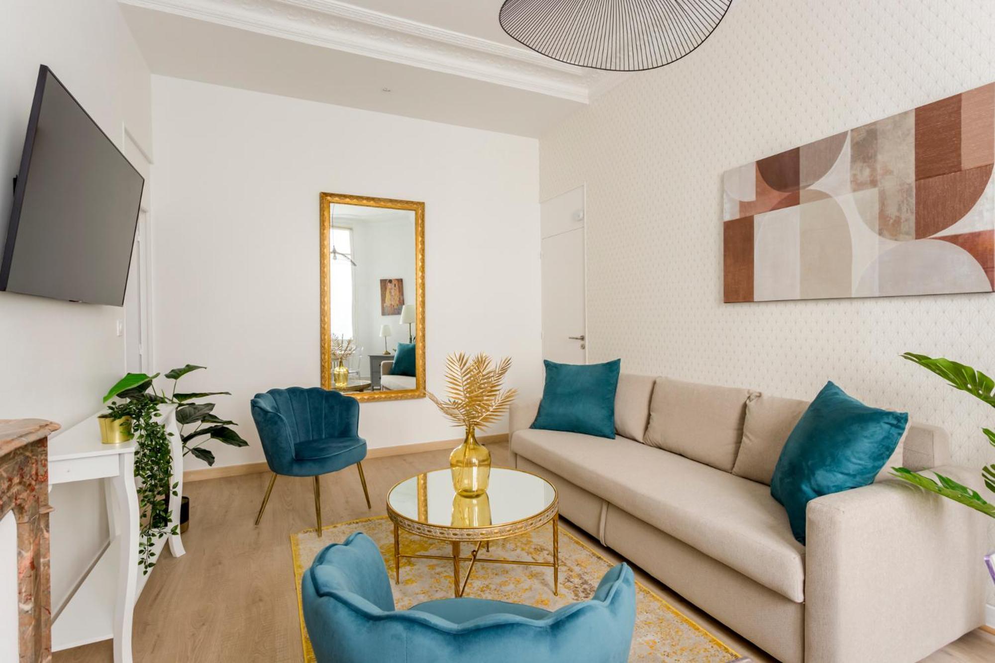 Cozy Apartment - Champs Elysees - Wagram Paris Exteriör bild