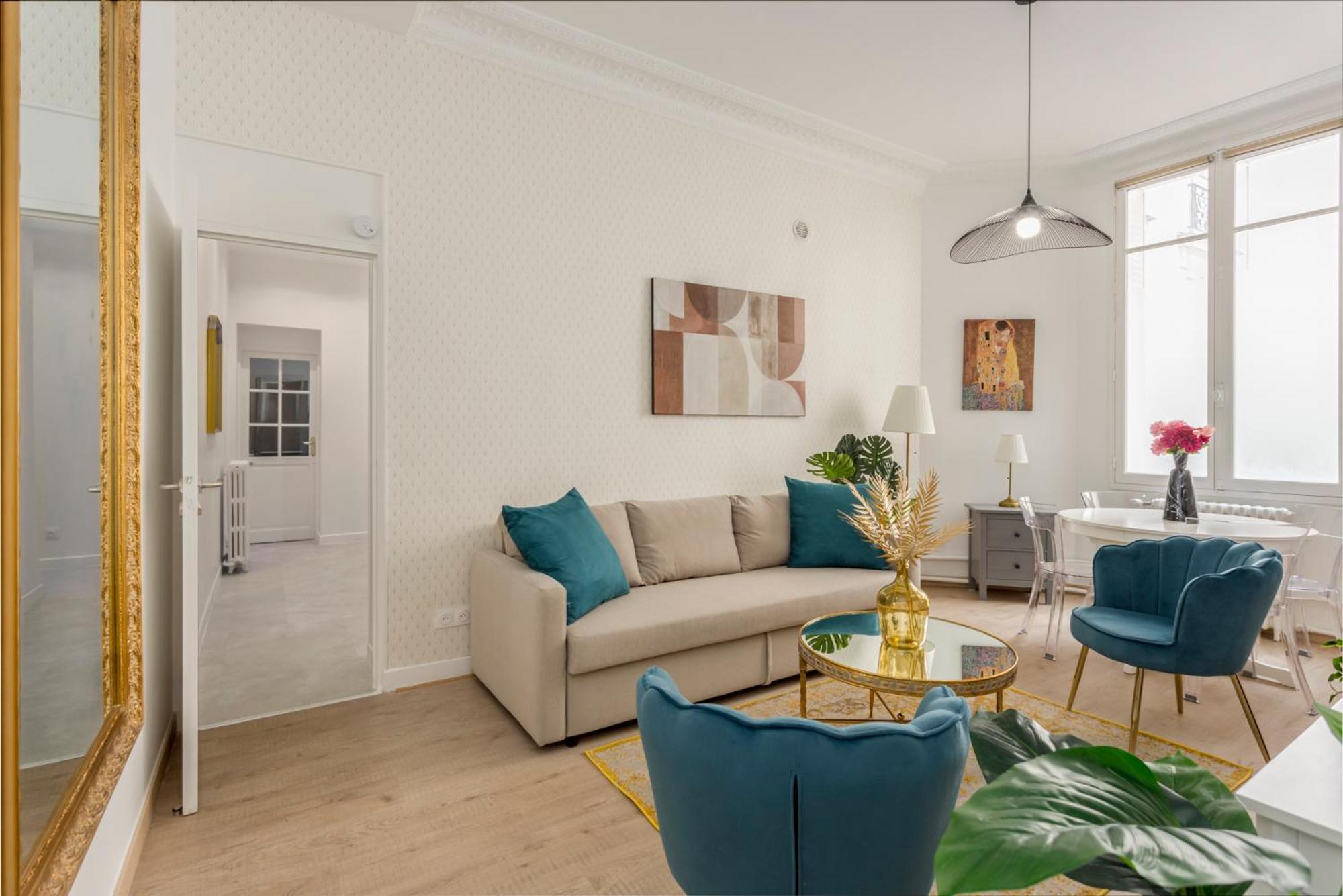 Cozy Apartment - Champs Elysees - Wagram Paris Exteriör bild