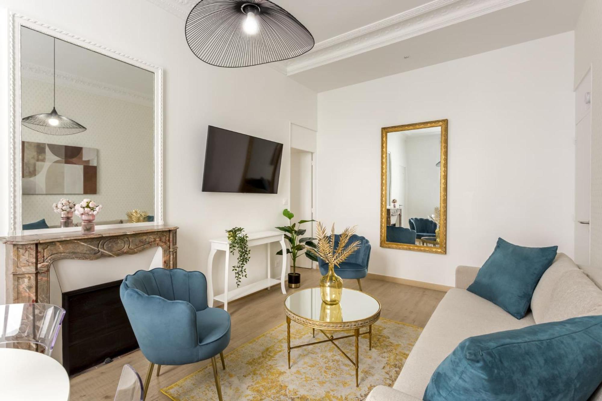 Cozy Apartment - Champs Elysees - Wagram Paris Exteriör bild