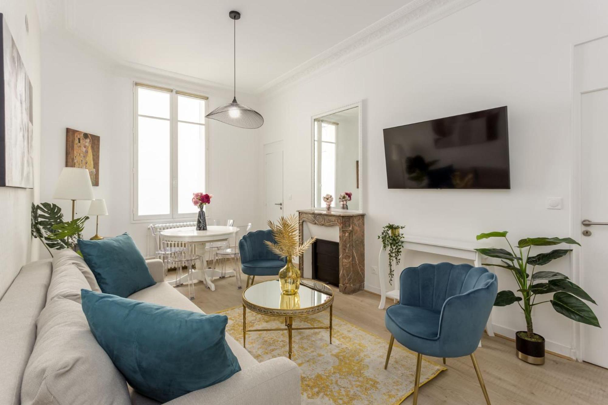 Cozy Apartment - Champs Elysees - Wagram Paris Exteriör bild