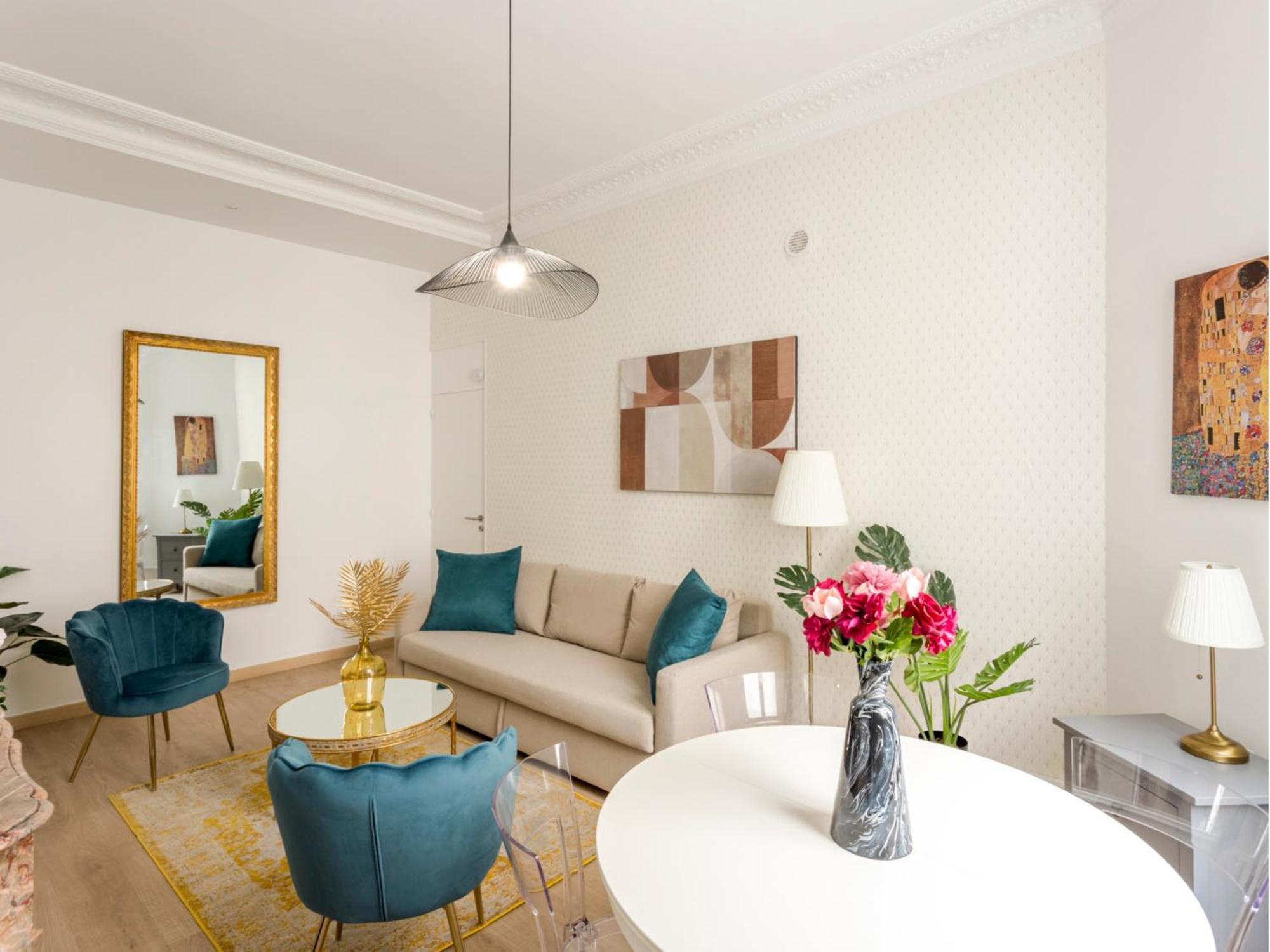 Cozy Apartment - Champs Elysees - Wagram Paris Exteriör bild