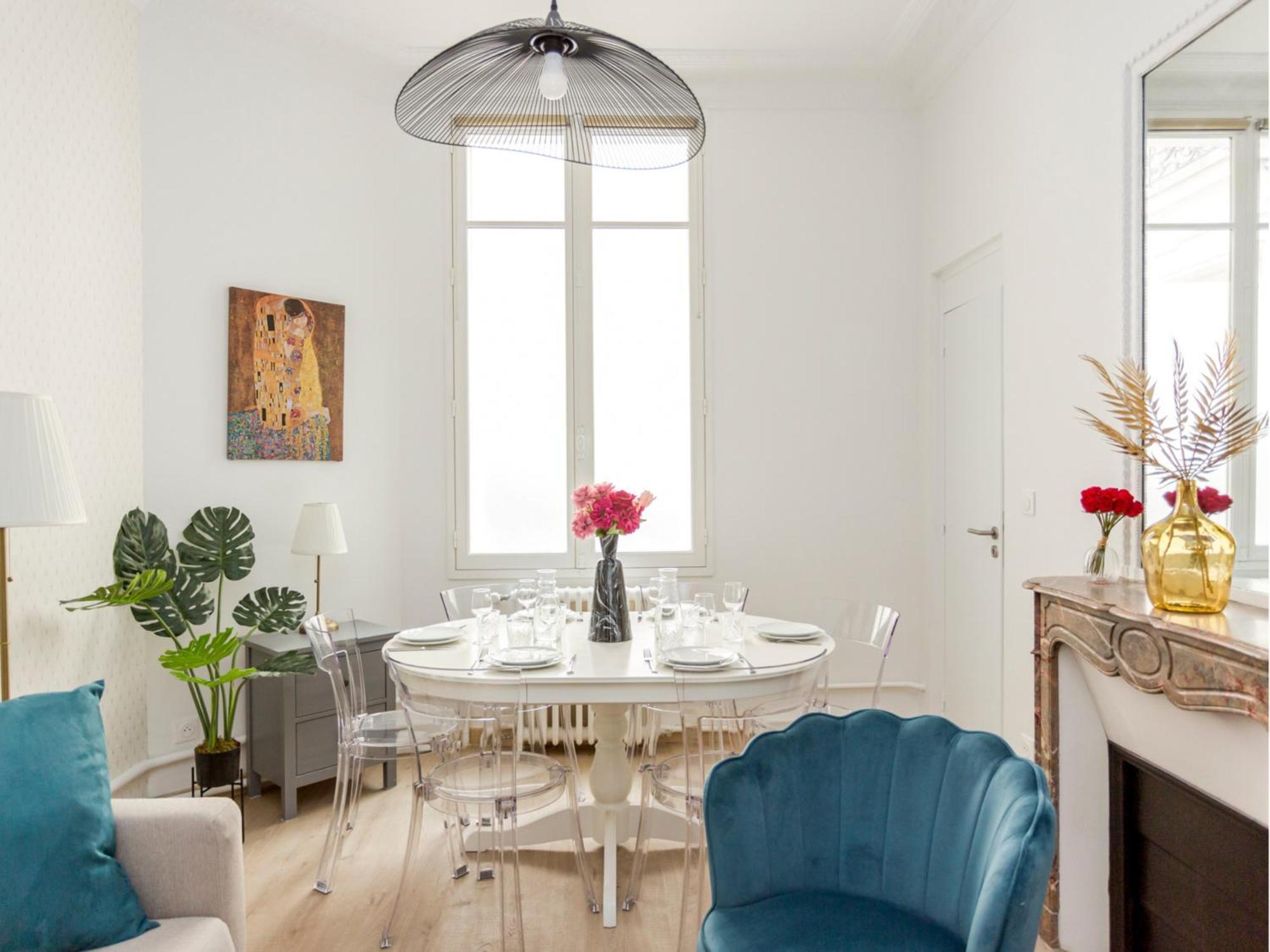 Cozy Apartment - Champs Elysees - Wagram Paris Exteriör bild
