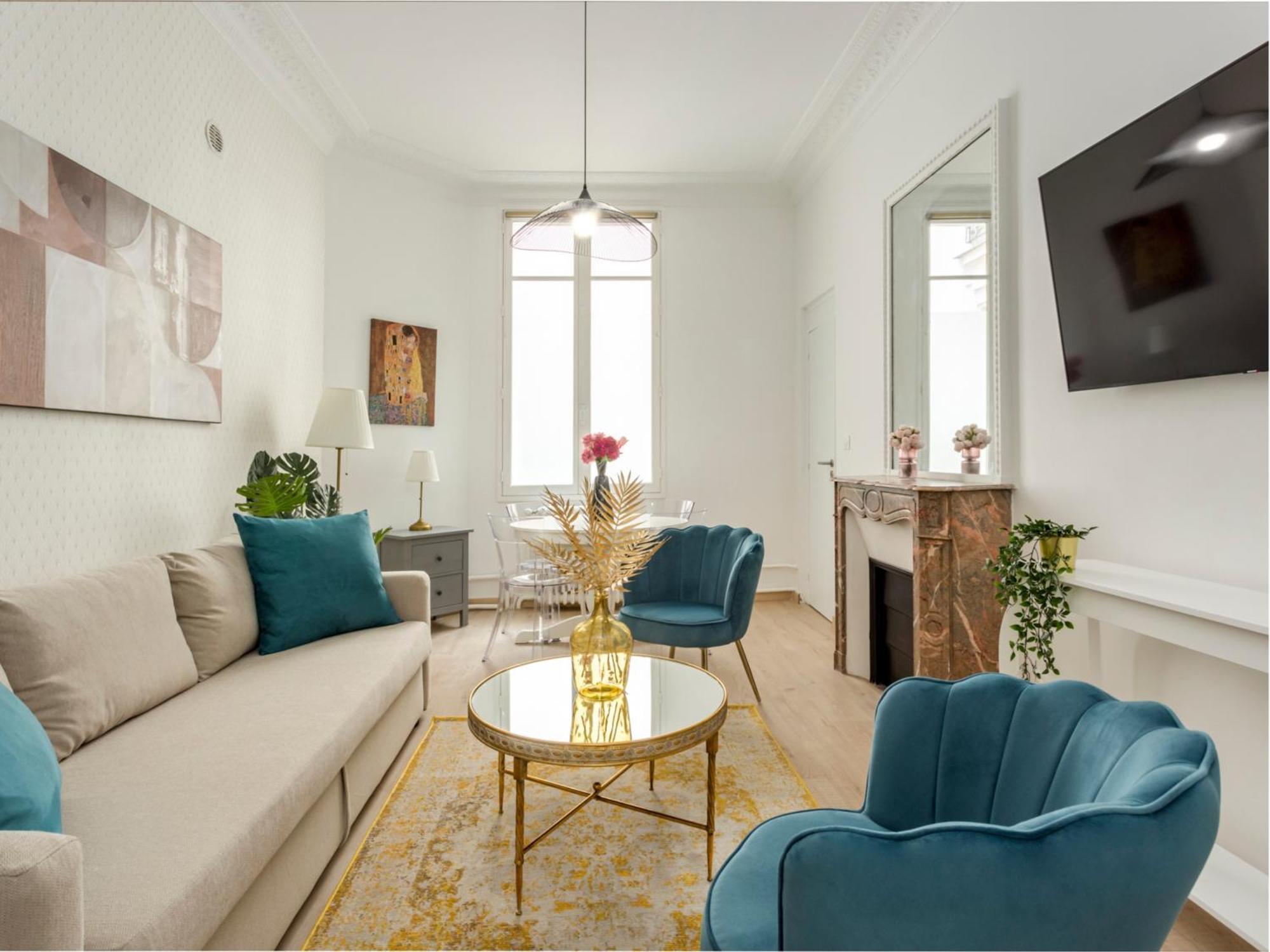 Cozy Apartment - Champs Elysees - Wagram Paris Exteriör bild