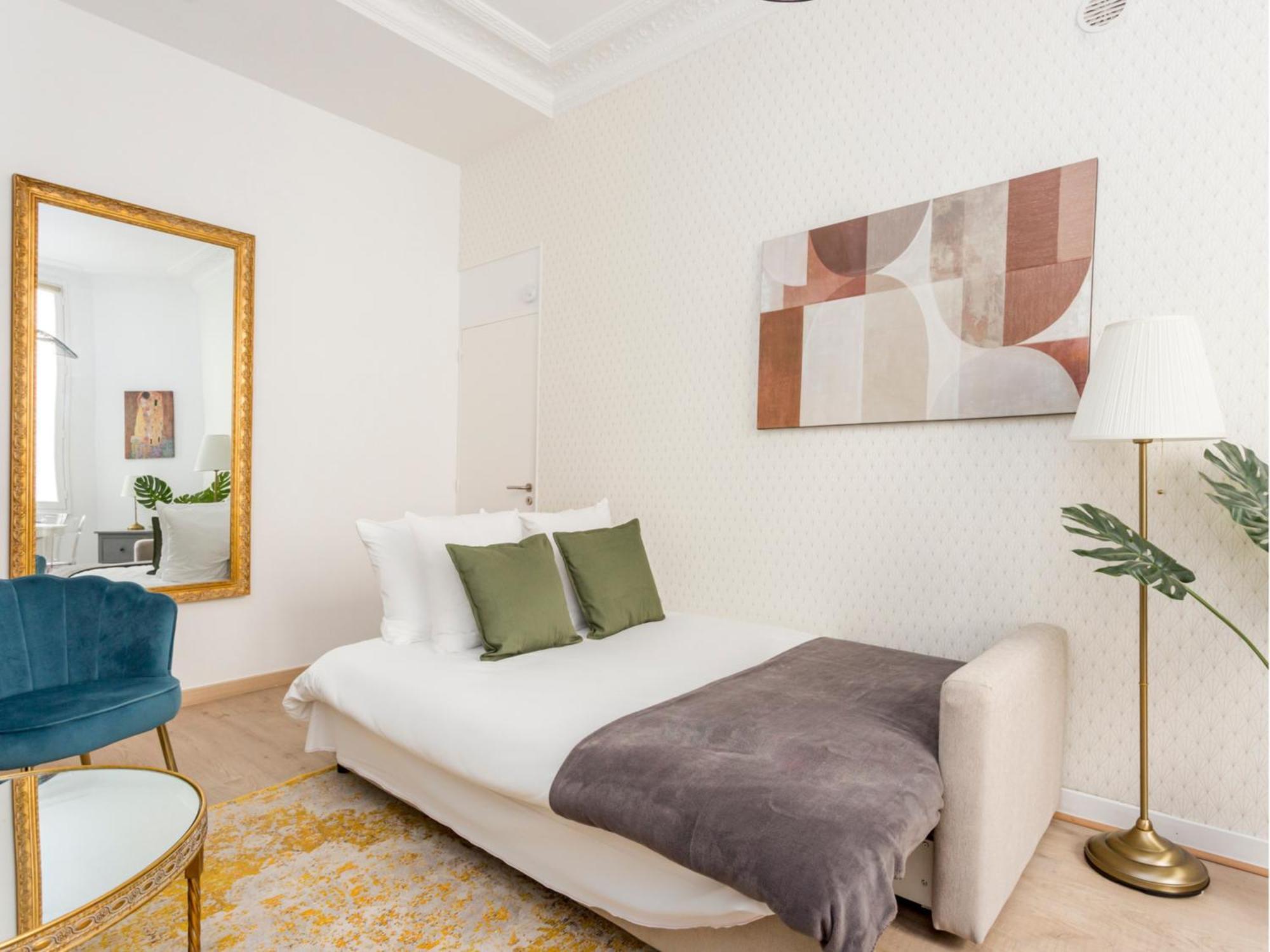 Cozy Apartment - Champs Elysees - Wagram Paris Exteriör bild
