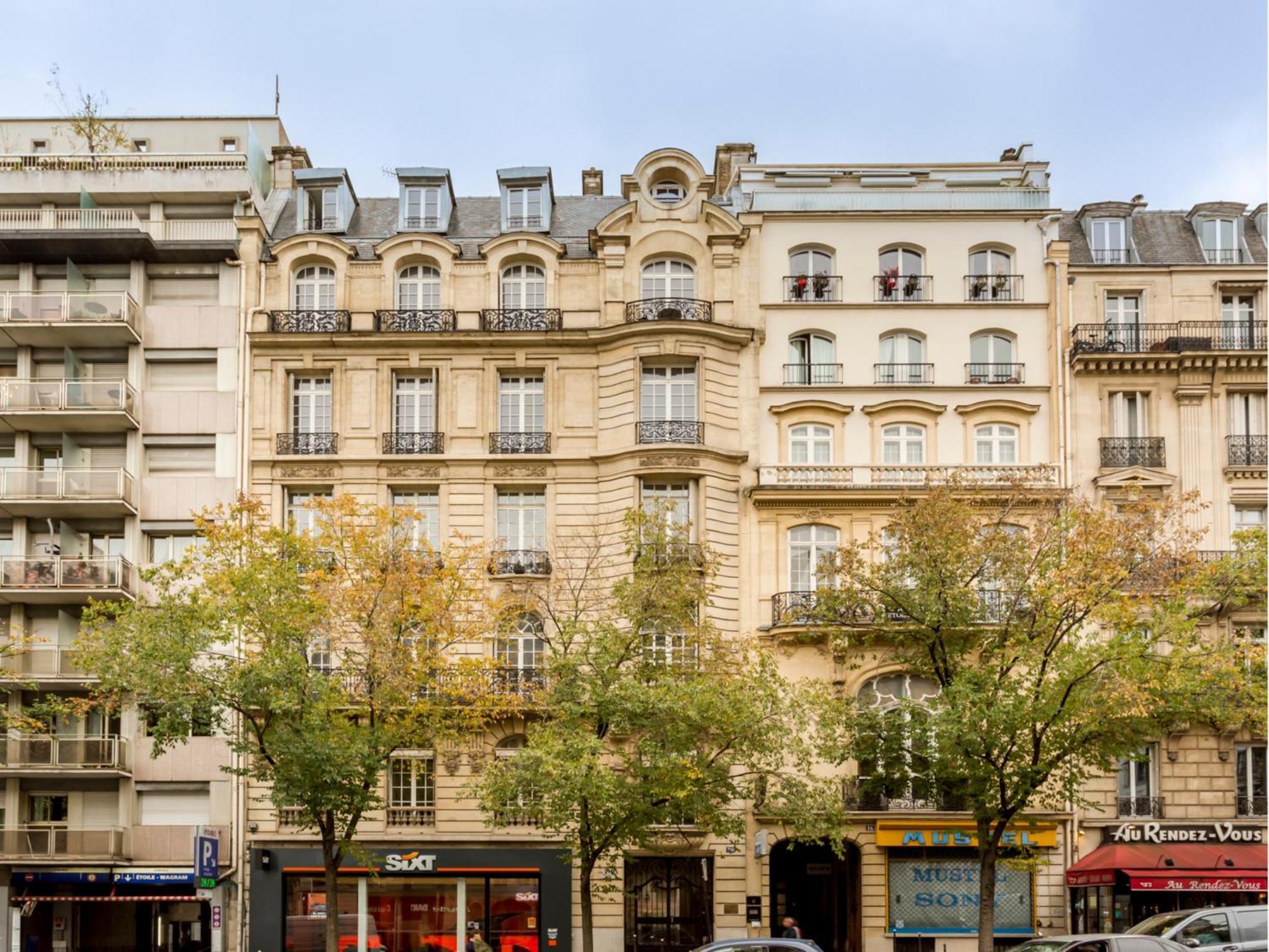 Cozy Apartment - Champs Elysees - Wagram Paris Exteriör bild