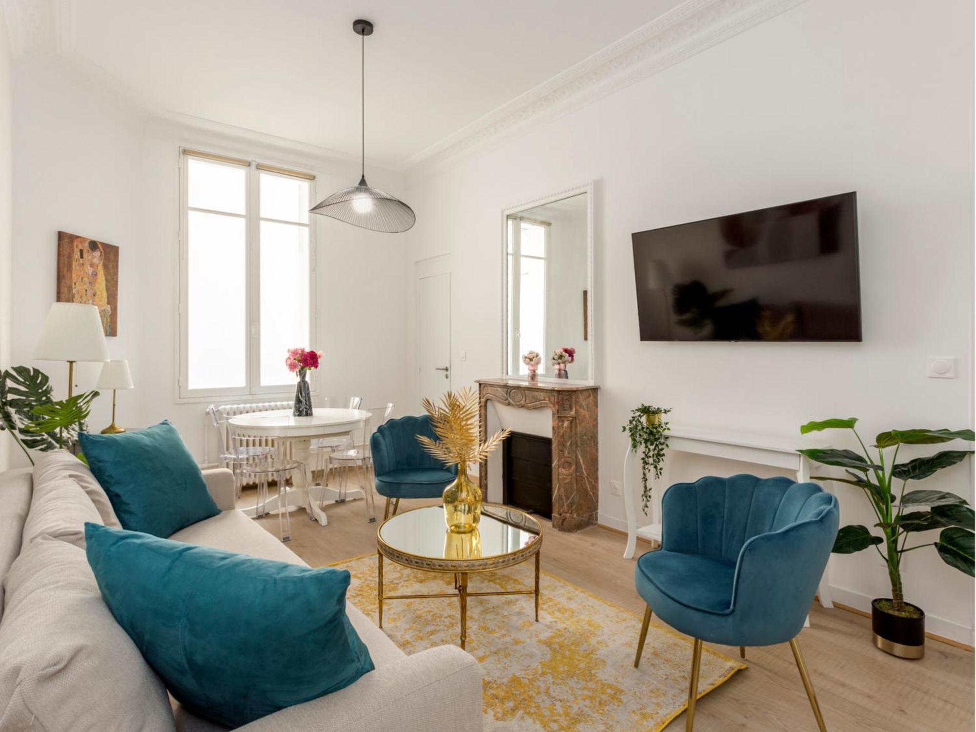 Cozy Apartment - Champs Elysees - Wagram Paris Exteriör bild