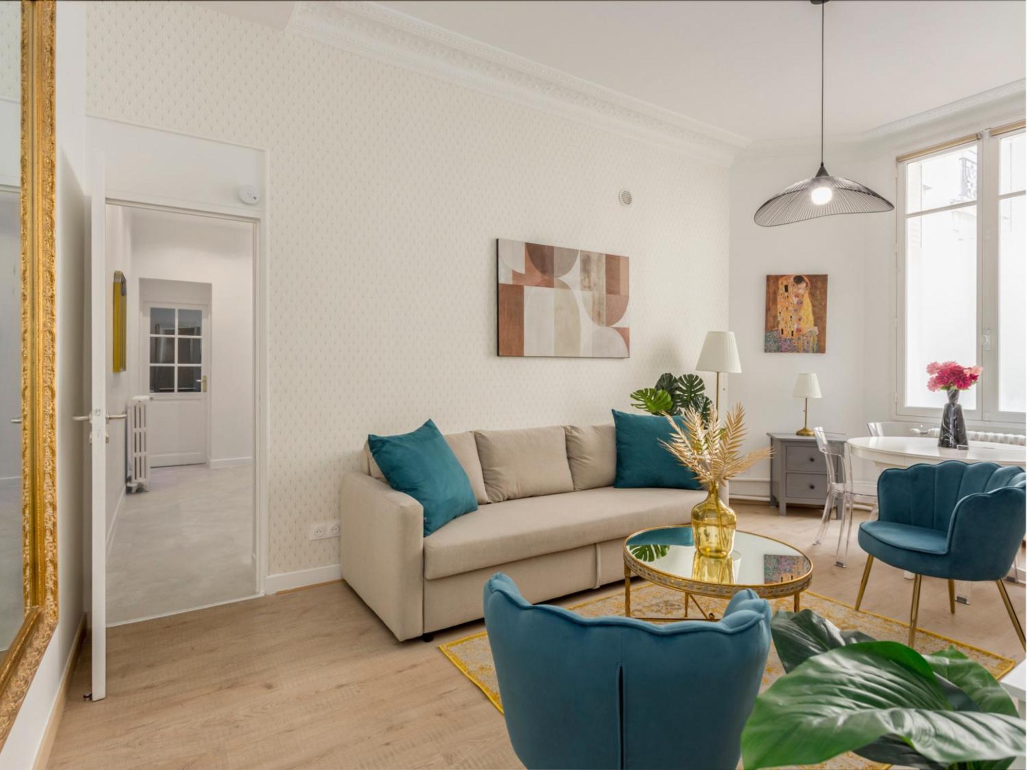 Cozy Apartment - Champs Elysees - Wagram Paris Exteriör bild